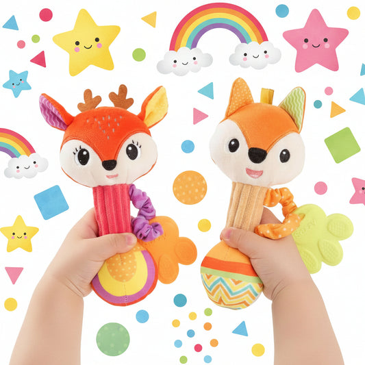 Baby Rattle Soft Plush Toy