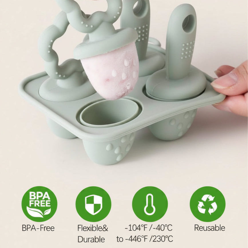 Silicone Baby Popsicle Mold