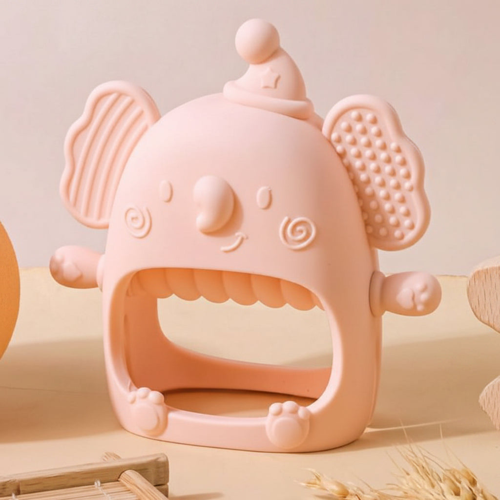 Silicone Baby Teething Mitten