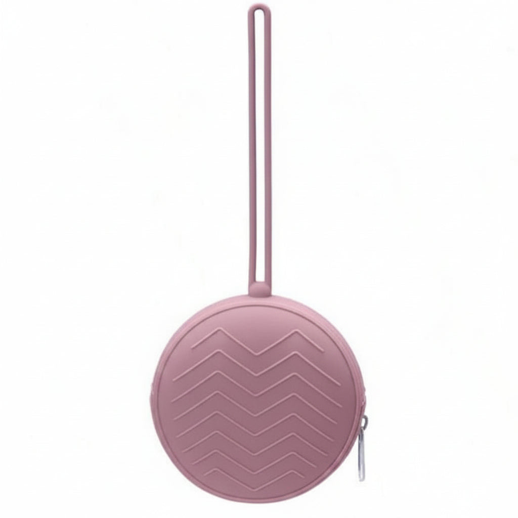 Silicone Pacifier Case with Zipper