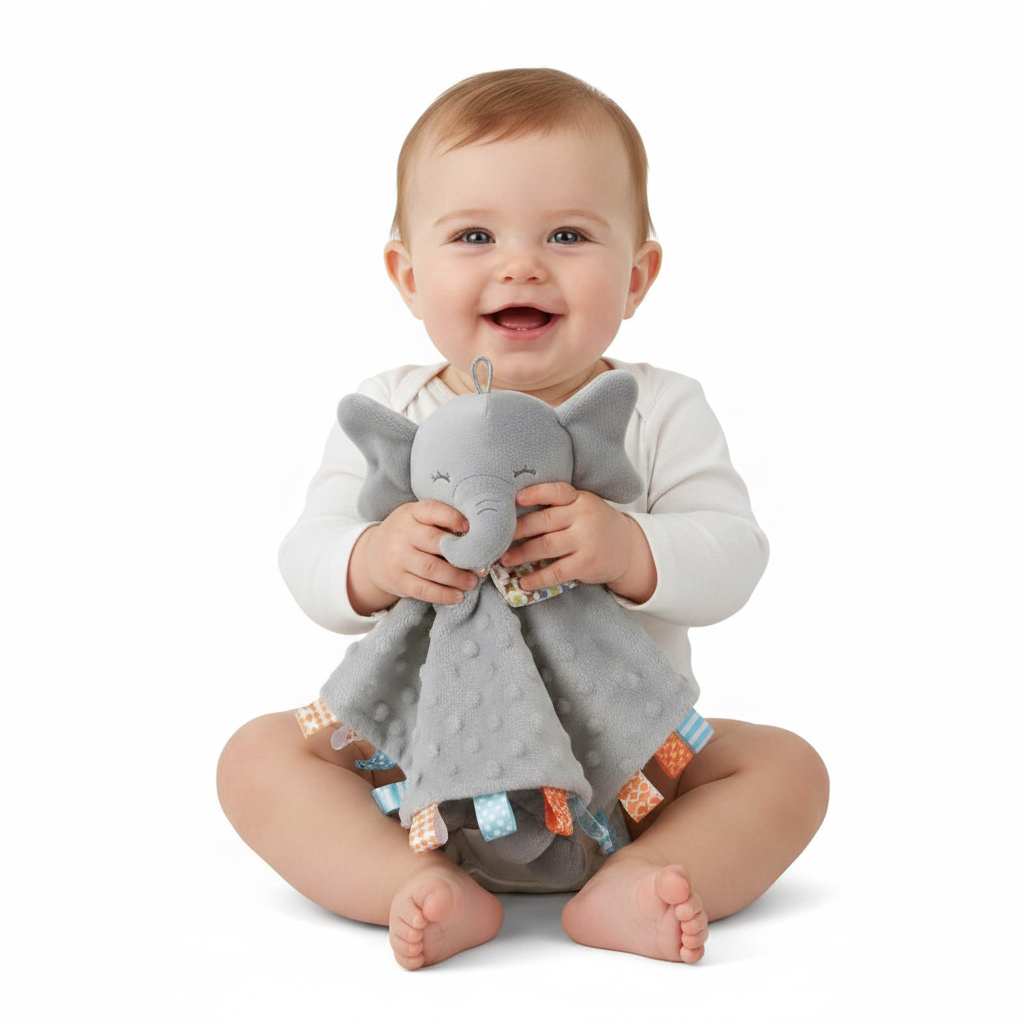 Soft Baby Soothing Towel – DoDoo Comfort Blanket Boy