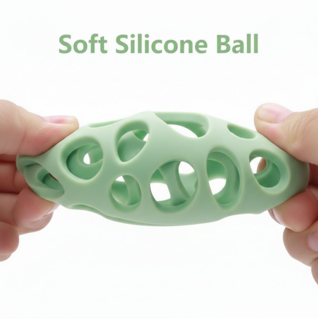 Baby Grab Ball Rattle Silicone