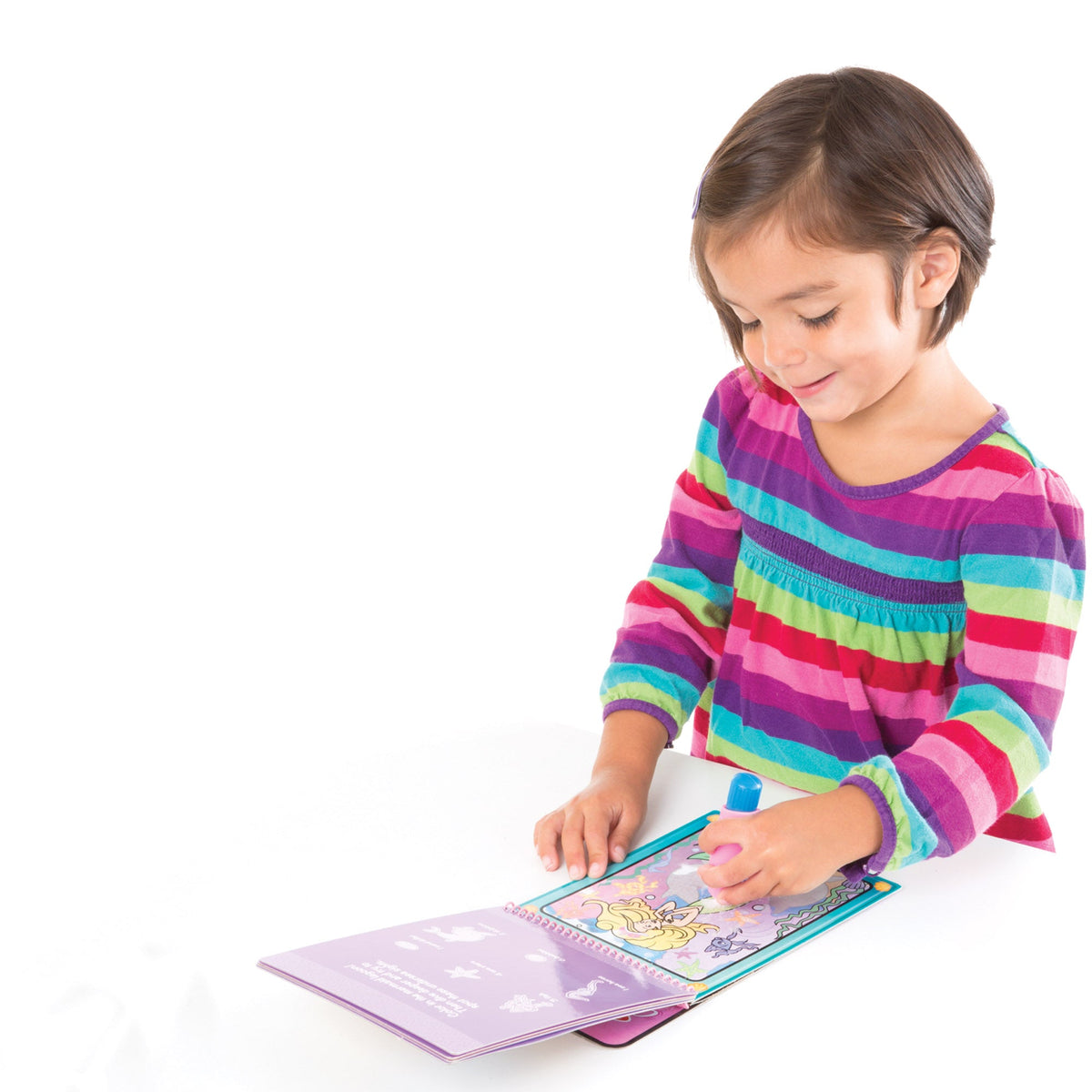 Melissa & Doug Water Wow! Fairy Tale – child holding the pad to show its size