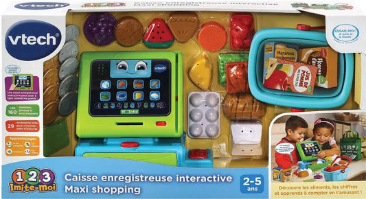 (VTECH) Caisse Enregistreuse Interactive Maxi Shopping (VT-FR)