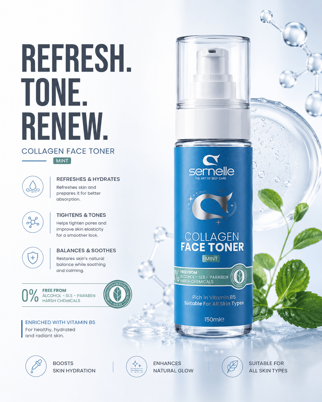 Sernelle Collagen Face Toner 150ml