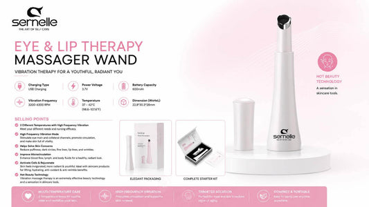 Sernelle Eye & Lip Therapy Massager Wand
