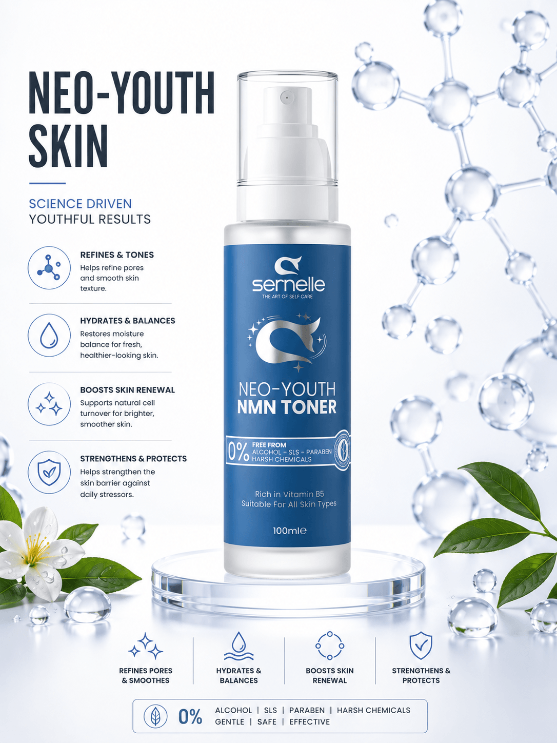 Sernelle Neo Youth NMN Toner 100ml