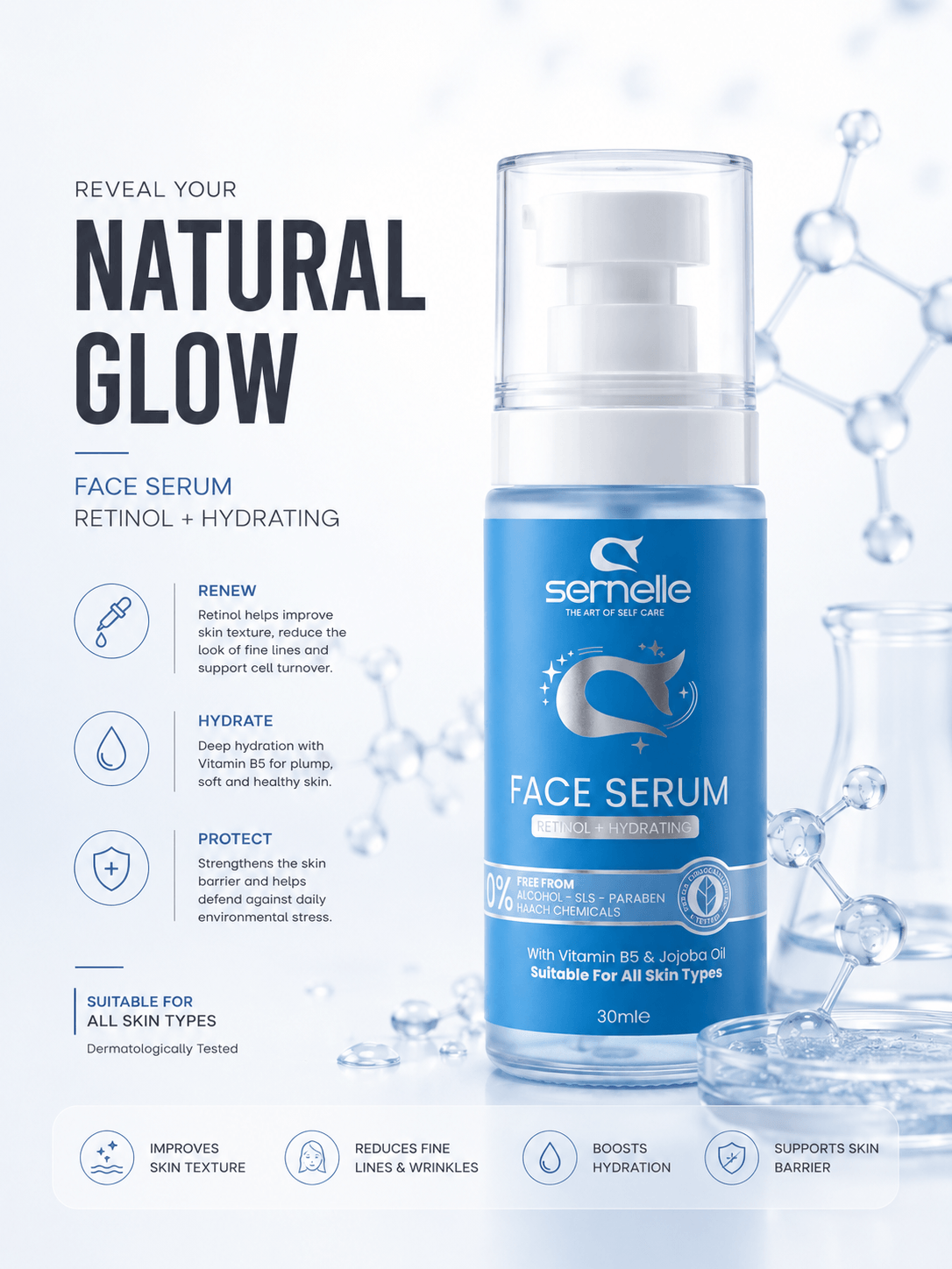 Sernelle Face Serum Retinol 30ml