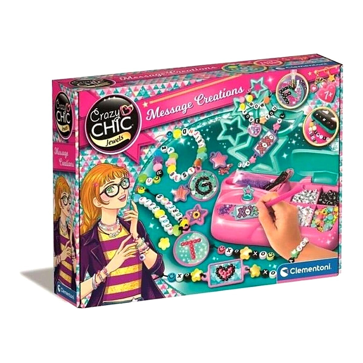 Clementoni Crazy Chic – Message Creations Jewellery Kit