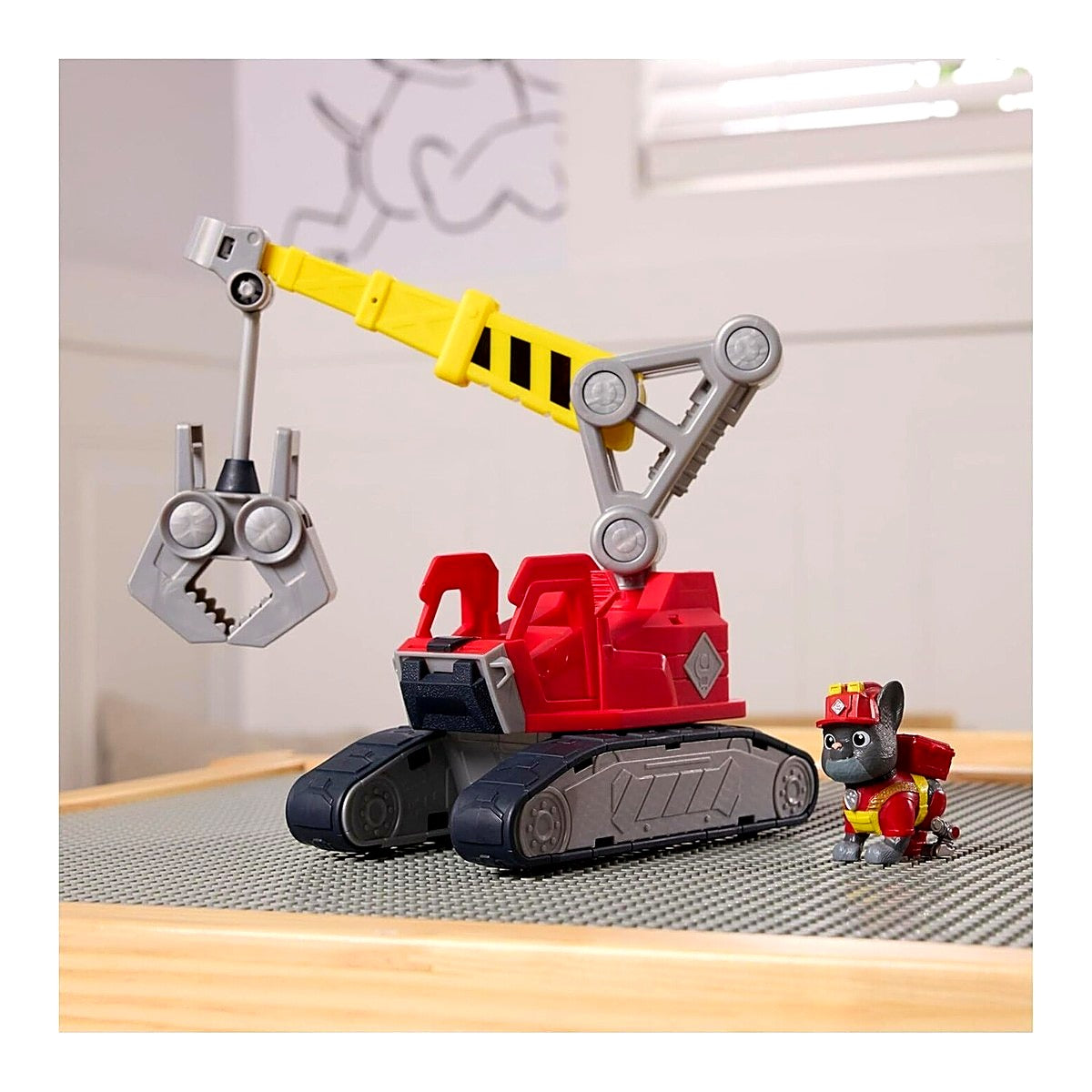 PAW Patrol Rubble & Crew – Charger's Mega Power Crane Tool Vehicle