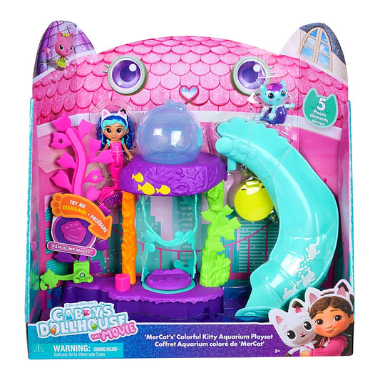 Gabby's Dollhouse: The Movie – Mercat's Kitty Aquarium Playset